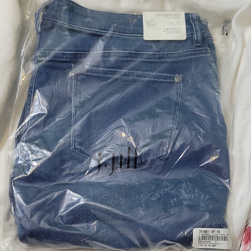 J. Jill Women's Boyfriend Jeans in Indigo Blue